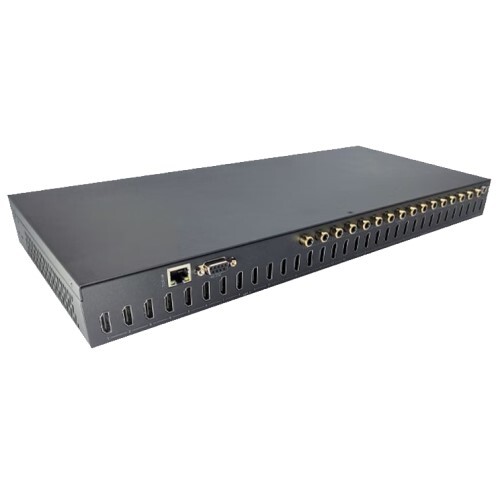 MATRIX CHASSIS 16X16 WITH VIDEO WALL FUNCTIONS HDMI 2.0B (18GBPS) W/SCALING WORKS WITH SLRX-1/SLRX-4