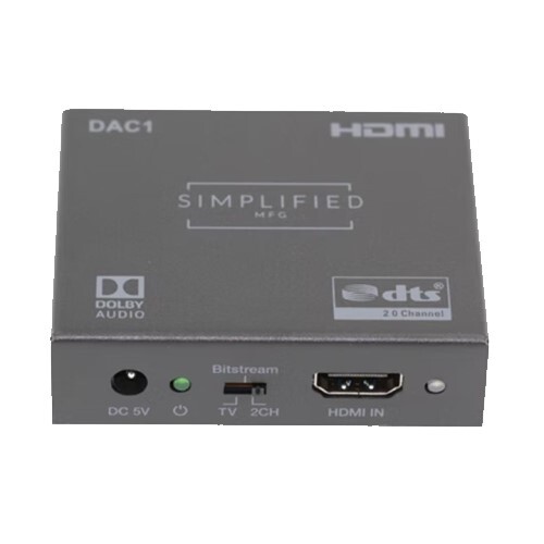 AUDIO EXTRACTOR WITH DOLBY DOWNMIX CAPABILITY HDMI 2.0B 18GBPS