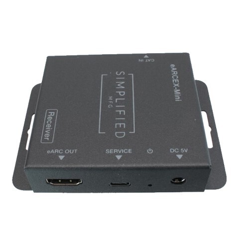 EXTENDER AUDIO ONLY OVER CAT CABLE 50M(165FT) EARC ONLY AUDIO EXTENDER WITH CEC