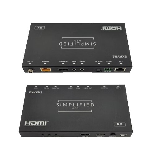 EXTENDER KIT 4K HDMI 2.0B (18GBPS) 90M  WITH ARC, USB, IR, RS232, & ETHERNET