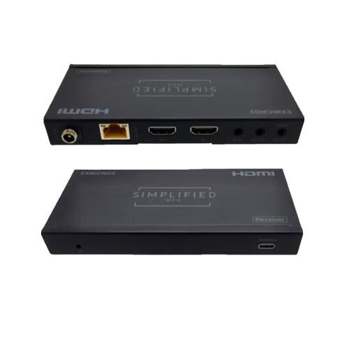 EXTENDER HDMI 18GB 4K4:4:4 OVER 6A/6 CABLE TO 50M(164FT) 5E AT LESS DISTANCE