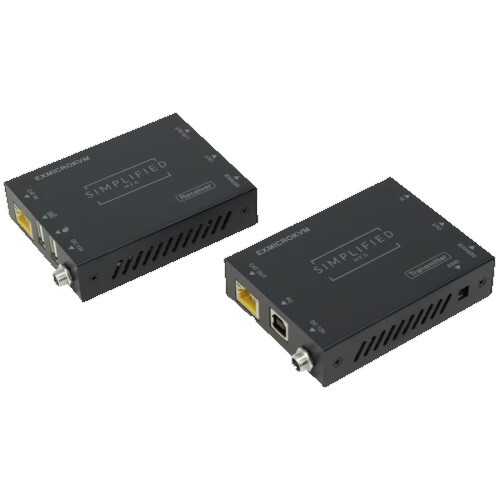 EXTENDER KVM HDMI 4K(18GBPS) 50M(164FT)  W/USB