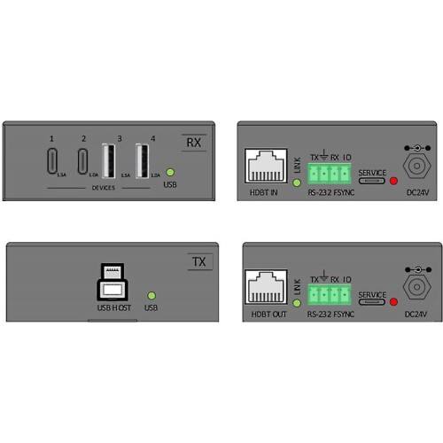 EXTENDER USB 3.0 100M USB 3.0-3.2 EXTENDER ON CAT CABLE