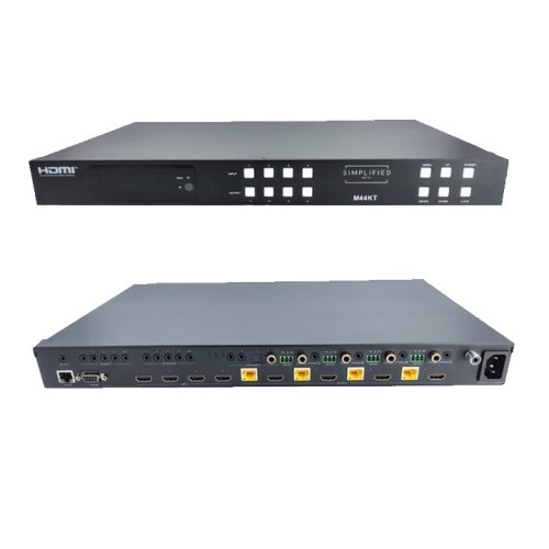 MATRIX KIT HDMI W/SCALING 40M (@4K) WITH 4 RX