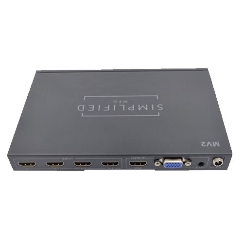 SWITCH HDMI WITH MULTIVIEW 4 INPUT SCALING HDMI FAST SWITCHING
