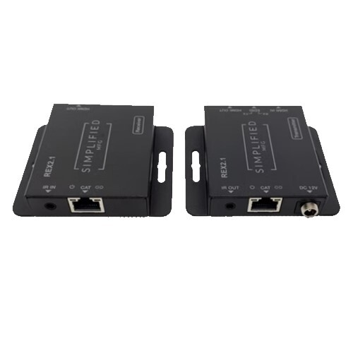 EXTENDER HDMI OVER CAT CABLE 1080P 230FT(70M) 4K30 164FT/50M CAT6/5E HDMI LOOP THRU