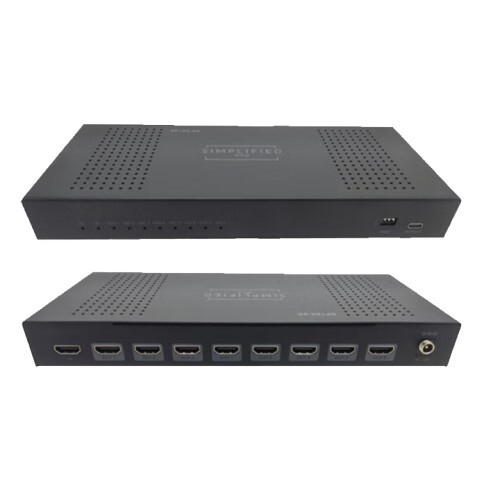 SPLITTER HDMI 1X8 48GB WITH SCALING