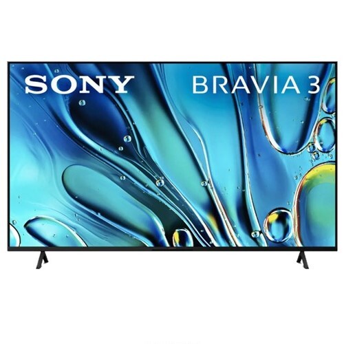 TV 65" BRAVIA 3 DIRECT LED 4K HDR MOTIONFLOW XR DOLBY AUDIO DOLBY ATMOS GOOGLE TV (2024)