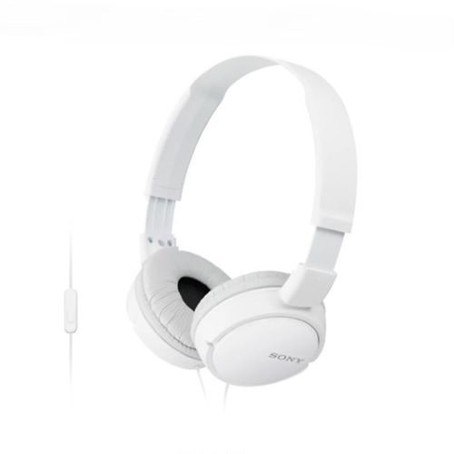 HEADPHONES WIRED 3.5 MM JACK ON-EAR HEADPHONES WITH MIC-WHITE