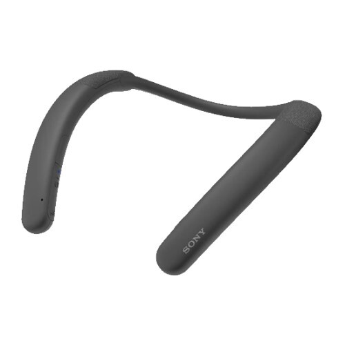 SPEAKER WIRELESS NECKBAND WEARABLE SPEAKER DEDICATED MUTE VOLUME & POWER-GRAY