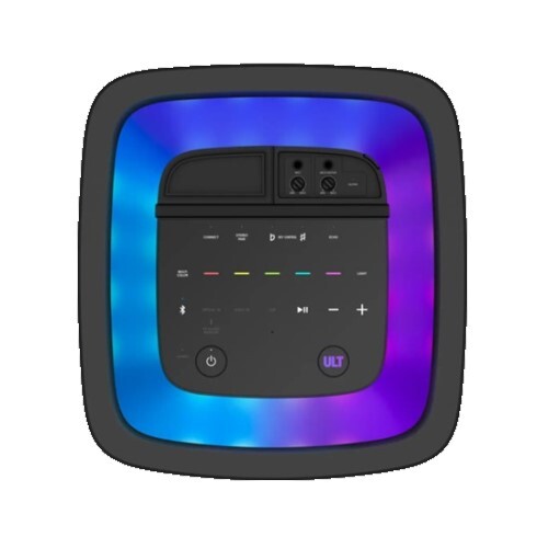 SPEAKER TOWER WIRELESS ULT POWER SOUND SERIES 9 PARTY LIGHTS 360 SOUND MIC & GUITAR INPUT-BLACK