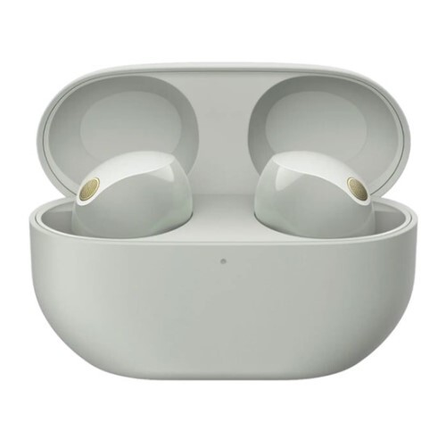 EARBUDS BEST TRULY WIRLESS NOISE CANCELING WITH MIC-SILVER