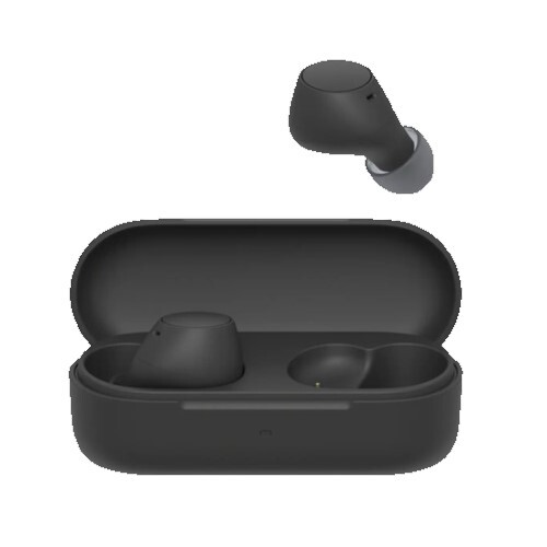 EARBUDS WIRELESS WITH MIC COMPACT DSEE MULTIPOINT CONNECTION-BLACK