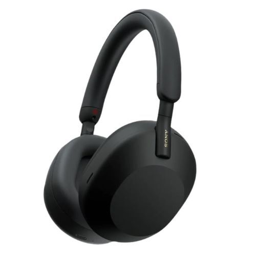 HEADPHONES WIRELESS INDUSTRY LEADING NOISE CANCELING WITH MIC-BLACK
