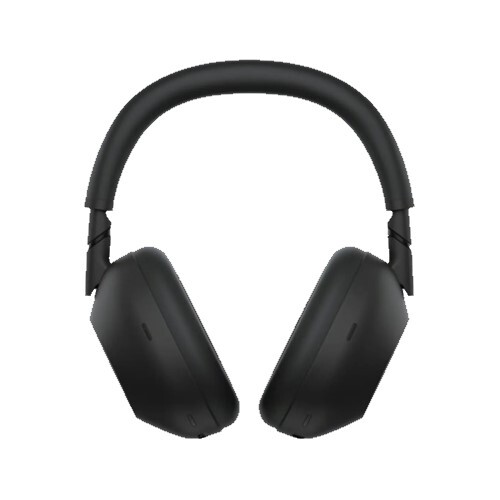 HEADPHONES WIRELESS OR WIRED WITH MIC FULL SIZE NOISE CANCELING-BLACK