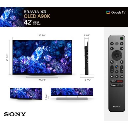 TV 42"  BRAVIA XR A90K 4K HDR OLED TV WITH SMART GOOGLE TV (2022)