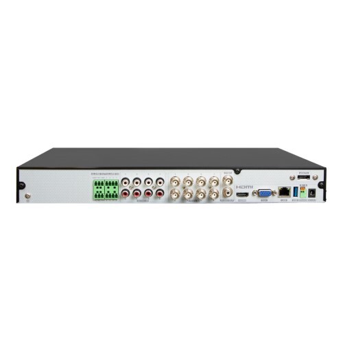 DVR 16 CH. HYBRID RECORDER  - 8 HYBRID (TVI OR IP) + 8 IP NDAA 10TB