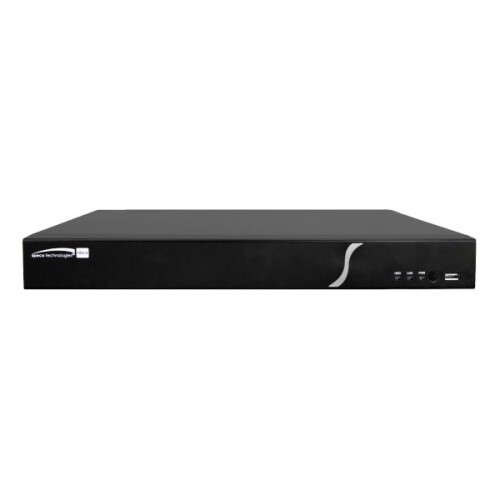 DVR 24 CHANNEL HYBRID RECORDER - 8 TVI + 8 HYBRID (TVI OR IP) + 8 IP NDAA 40TB HDD