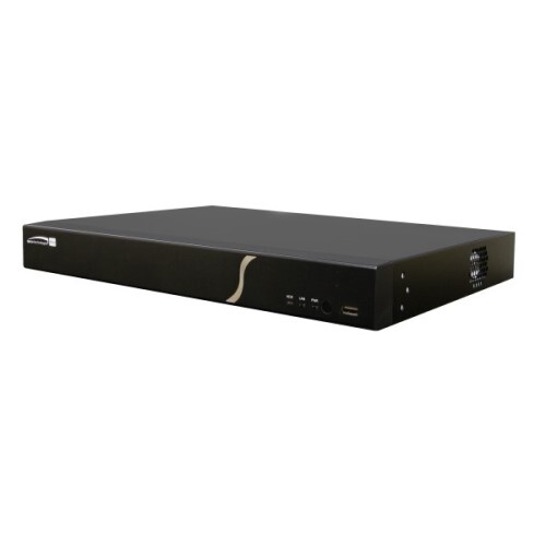 DVR 24 CHANNEL HYBRID RECORDER - 8 TVI + 8 HYBRID (TVI OR IP) + 8 IP NDAA 40TB HDD