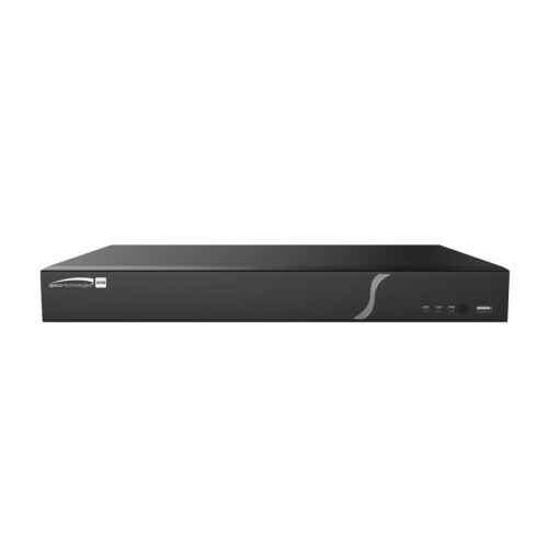 NVR 16CH 4K (8MP) W/POE AND 2 SATA - NDAA - 16TB