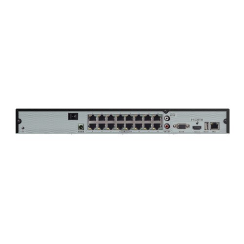 NVR 16CH 4K (8MP) W/POE AND 2 SATA - NDAA - 16TB