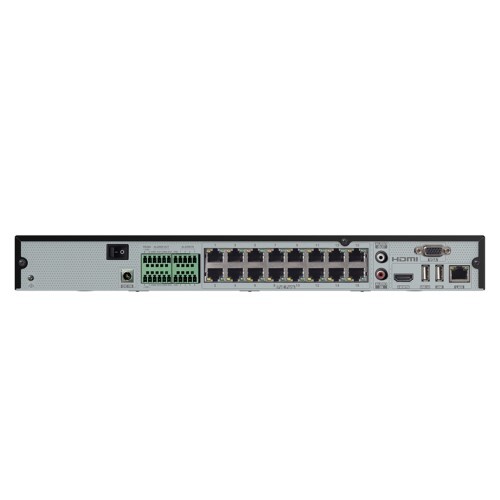 NVR 16CH UP TO 16MP FACIAL REC AND COMPARE AND SMART ANALYTICS - 40TB HDD