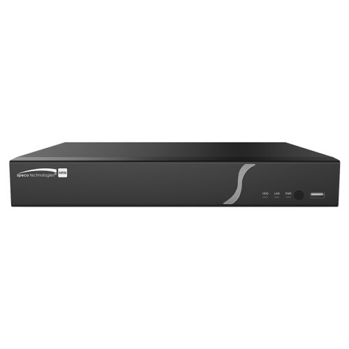 NVR 16 CHANNEL 4K SMART ANALYTICS H.265 8 SATA NDAA COMPLIANT - 120TB