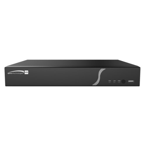 NVR 4 CHANNEL 4K H.265  WITH POE AND 1 SATA- 2TB - NDAA COMPLIANT