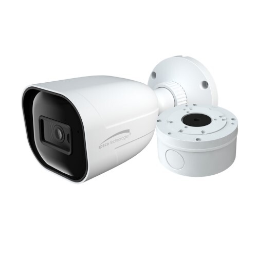 CAMERA 6MP IP BULLET CAMERA ADVANCED ANALYTICS 2.8MM LENS W/JUNCTION BOX WHITE