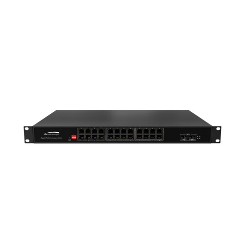 SWITCH 26-PORT SWITCH W/24-PORT POE - FULL GIGABIT, 802.3AF/AT