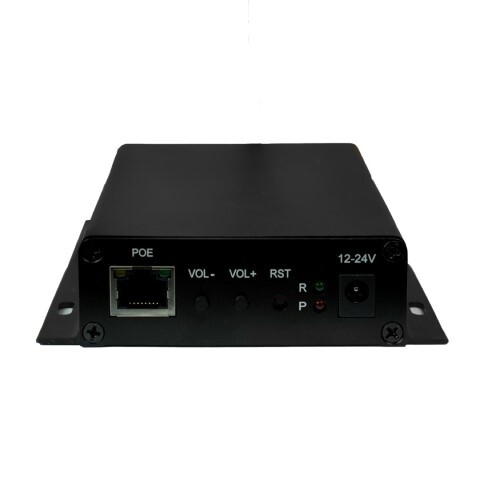 AUDIO IP  MODULE IN ENCLOSURE - POE W/ MIC SIP ONVIF