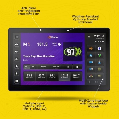 HEAD UNIT UNIVERSAL 12.8" DISPLAY