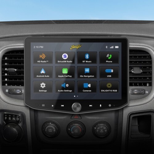 KIT RADIO IX210 / UN1810 HEIGH10 FULL RADIO INTEGRATION KIT FOR 2013-2018 RAM TRUCK + 2019 "CLASSIC"