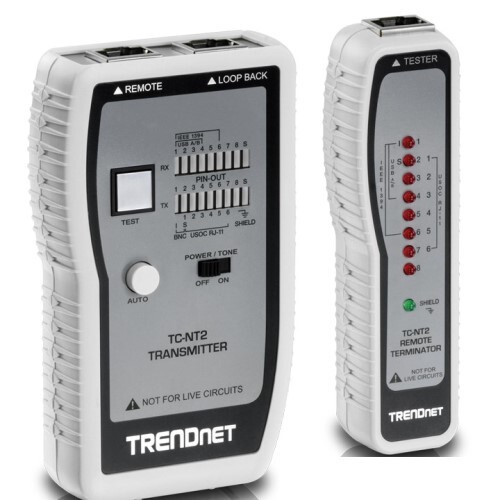 TESTER NETWORK CABLE  (TP & COAX)