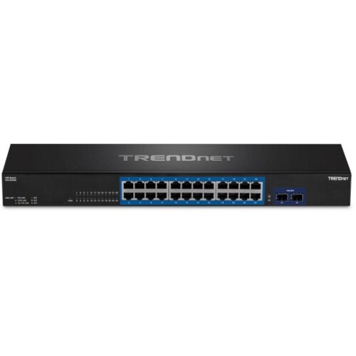 SWITCH 24-PORT WITH 2X 10G SFP+SLOTS