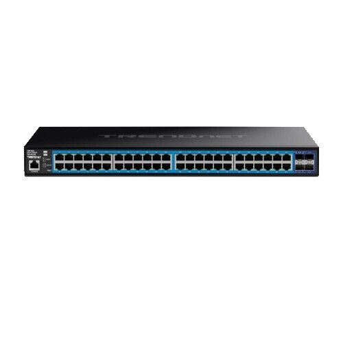 SWITCH 52-PORT (48)GIGABIT WITH (4)10G SFP+ SLOTS WEB SMART MANAGEMENT