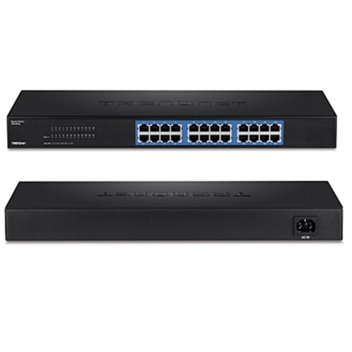 SWITCH 24-PORT GIGABIT GREENNET (RACK MOUNT)