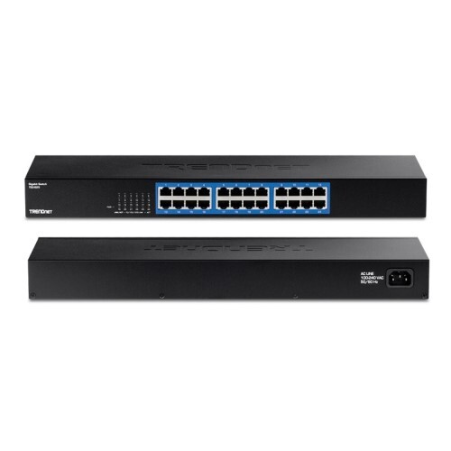 SWITCH 24-PORT GIGABIT SWITCH(RACK MOUNT 1U)