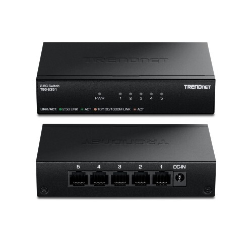 SWITCH 5-PORT UNMANAGED 2.5G