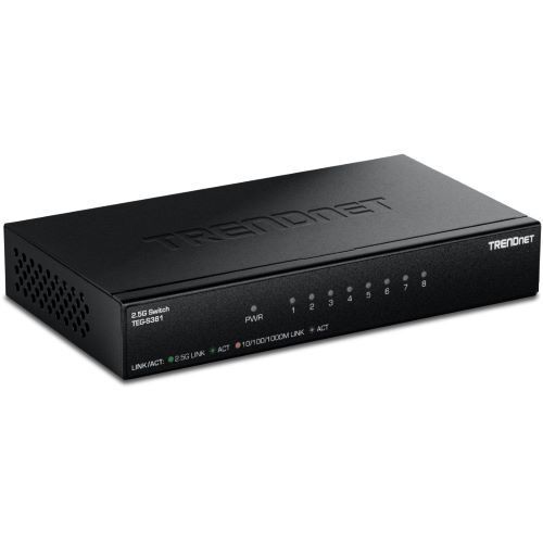 SWITCH 8-PORT UNMANAGED  2.5G