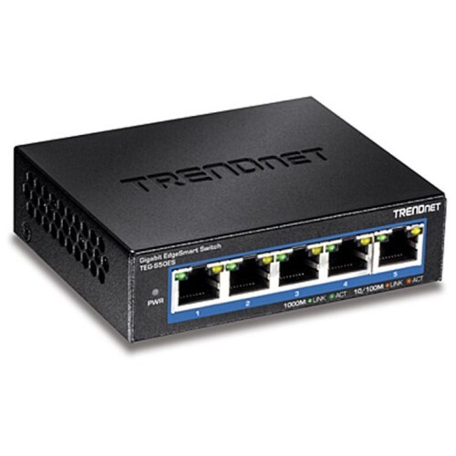 SWITCH 5PORT GIGABIT EDGESMART