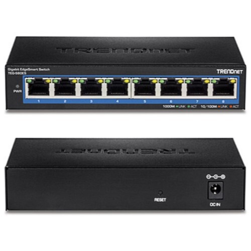 SWITCH 8PORT GIGABIT EDGESMART