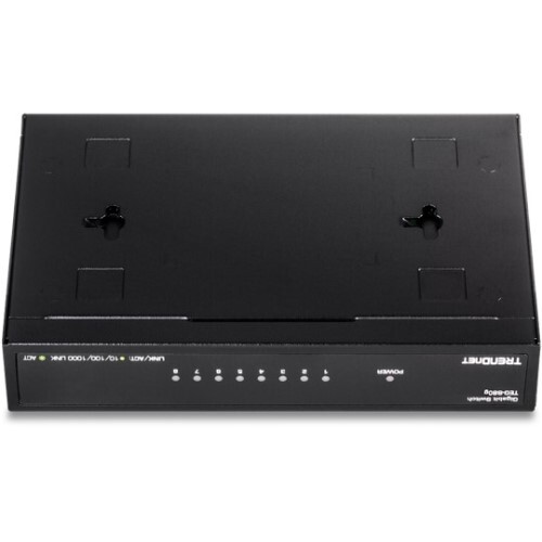 SWITCH 8-PORT GIGABIT GREENNET  (METAL)