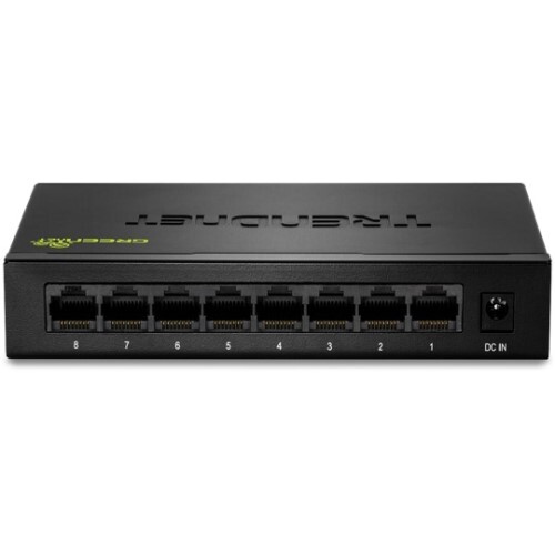 SWITCH 8-PORT GIGABIT GREENNET /W METAL CASE