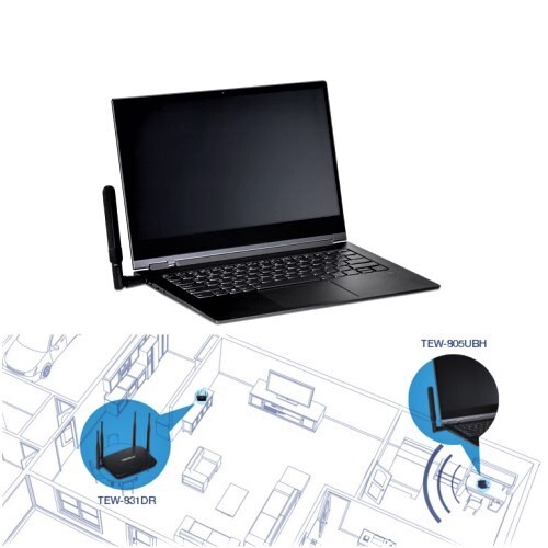 ADAPTER AC1200 DUAL BAND WIRELESS USB ADAPTER