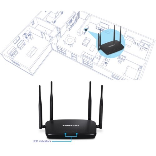 ROUTER AC1200 DUAL BAND Wi-Fi