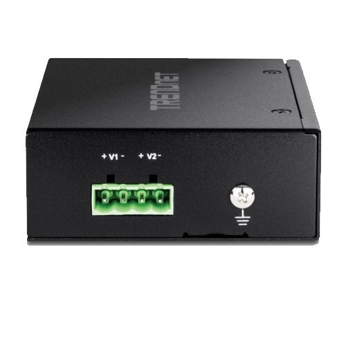 CONVERTER MEDIA 2-PORT INDUSTRIAL SFP TO GIGABIT POE++