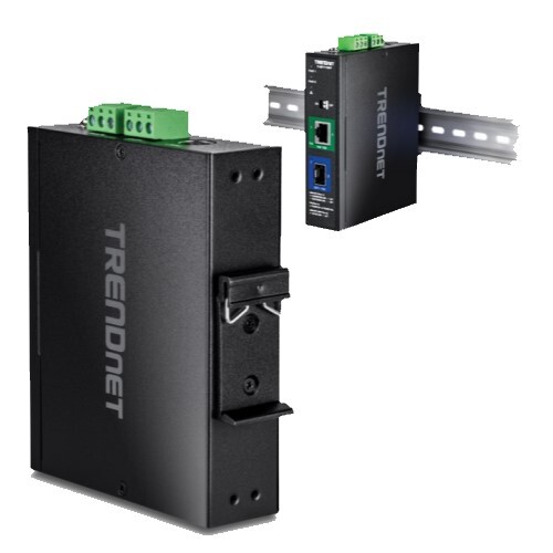 CONVERTER MEDIA INDUSTRIAL 10G SFPPlus TO 10G POEPlusPlus
