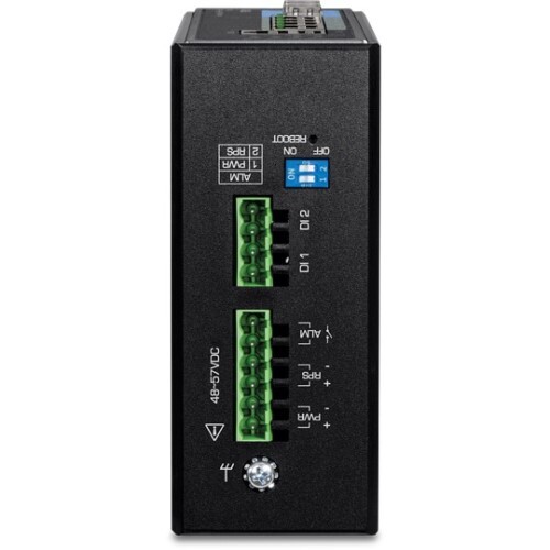 SWITCH 6-PORT INDUSTRIAL GIGABIT L2+ MANAGED (4) POE++ DIN-RAIL MOUNT