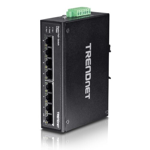 SWITCH 8-PORT HARDENED INDUSTRIAL GIGABIT POE+